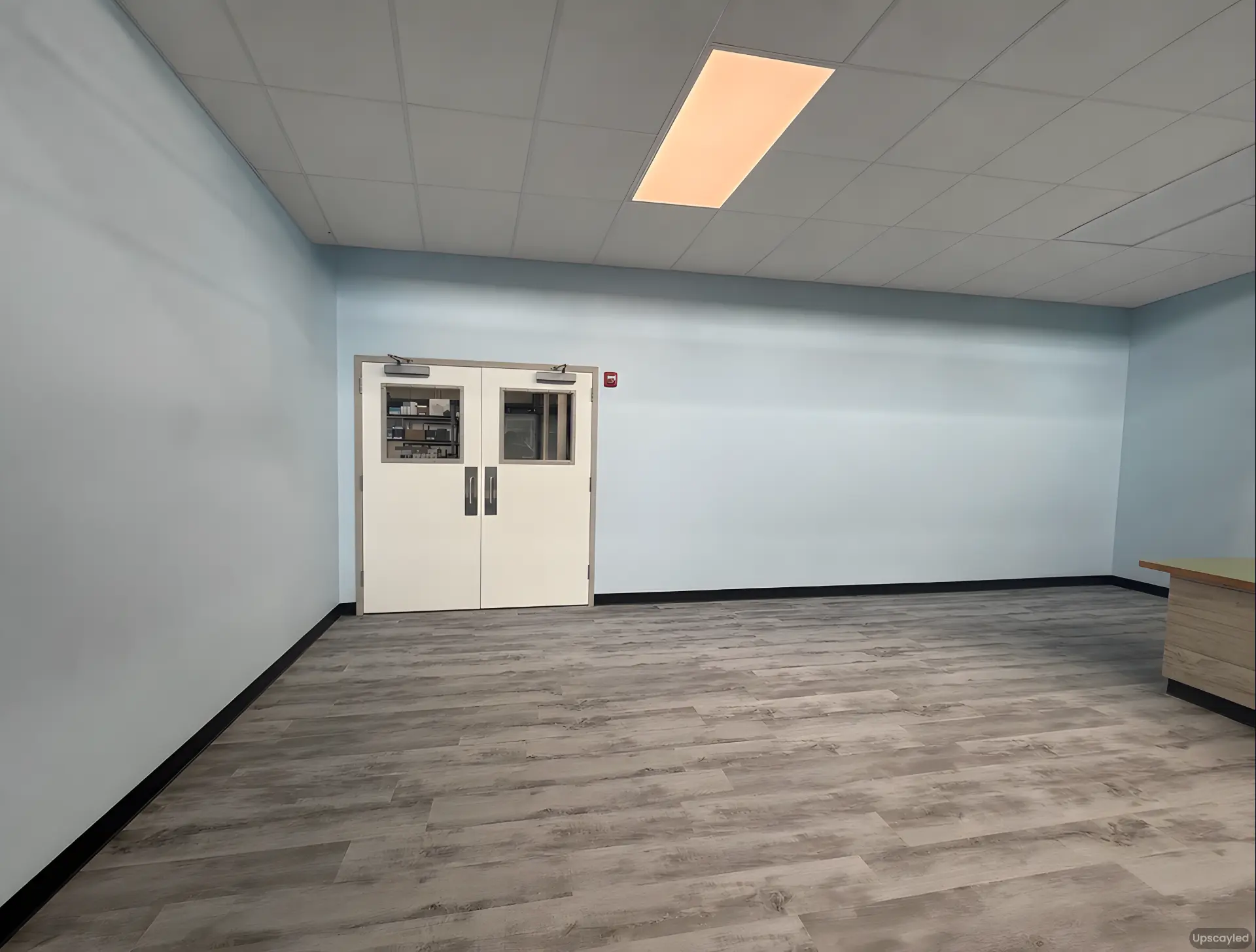 Completed commercial build-out interior by ESM Construction LLC