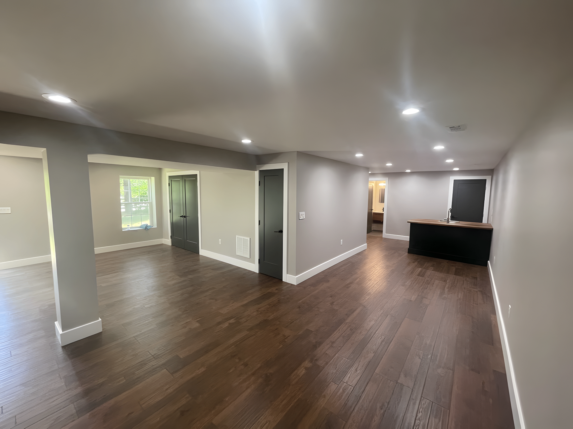 Finished basement